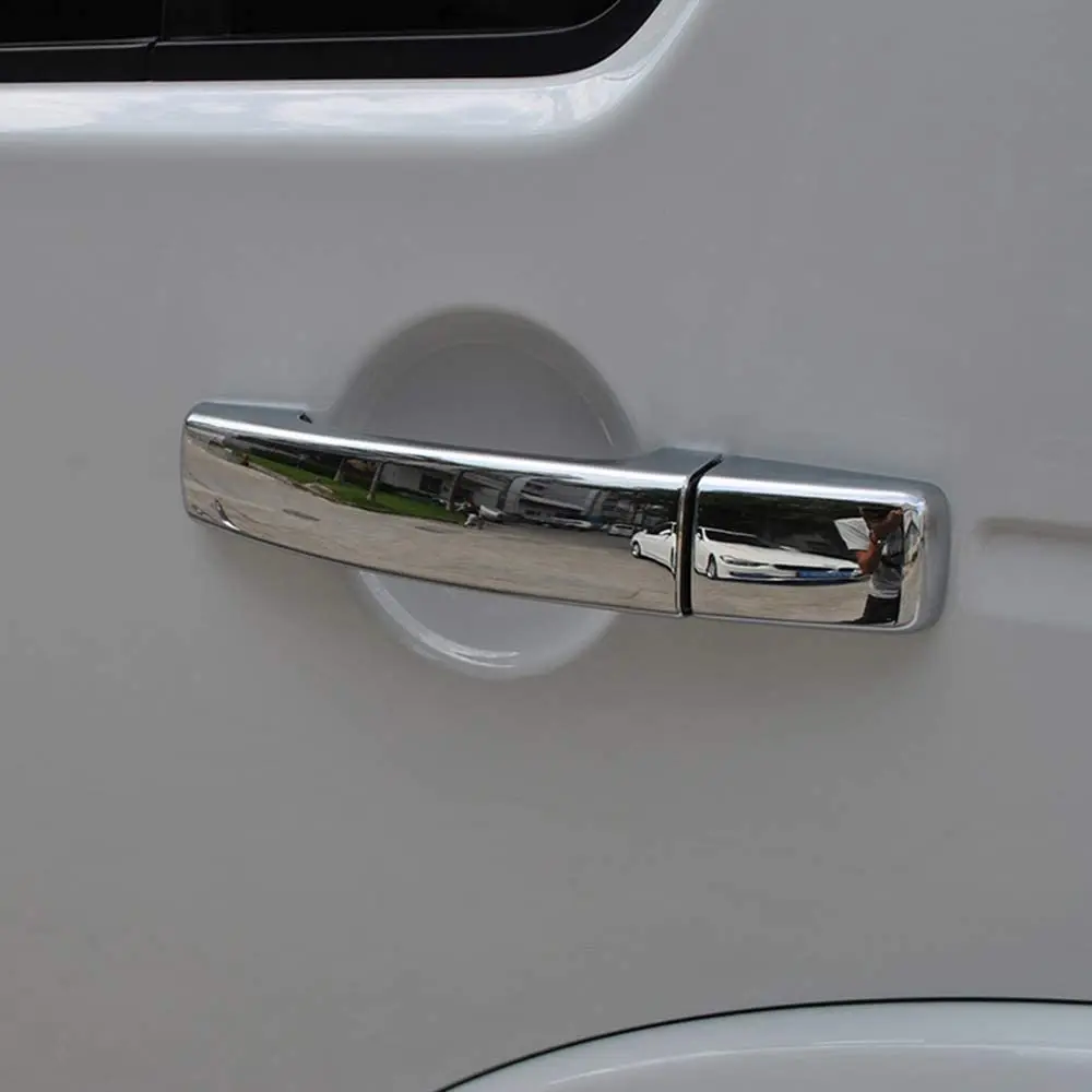 

ABS Chrome Exterior Door Handle Trim For Land Rover Discovery 4 2010-2016 LR4, RR Sport 2008-2013, Freelander 2 2010-2015