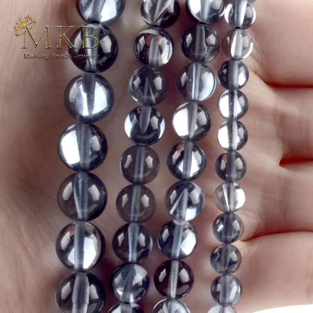 Бусины круглые незакрепленные из лунного камня 6-12 мм | Украшения и аксессуары