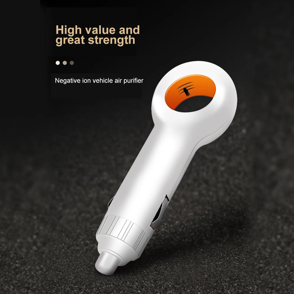 

Portable Car Mini Air Purifier Vehicle Air Fresh Air Ionic Purifier Oxygen Bar Ozone Ionizer Anion Interior Accessories Interior