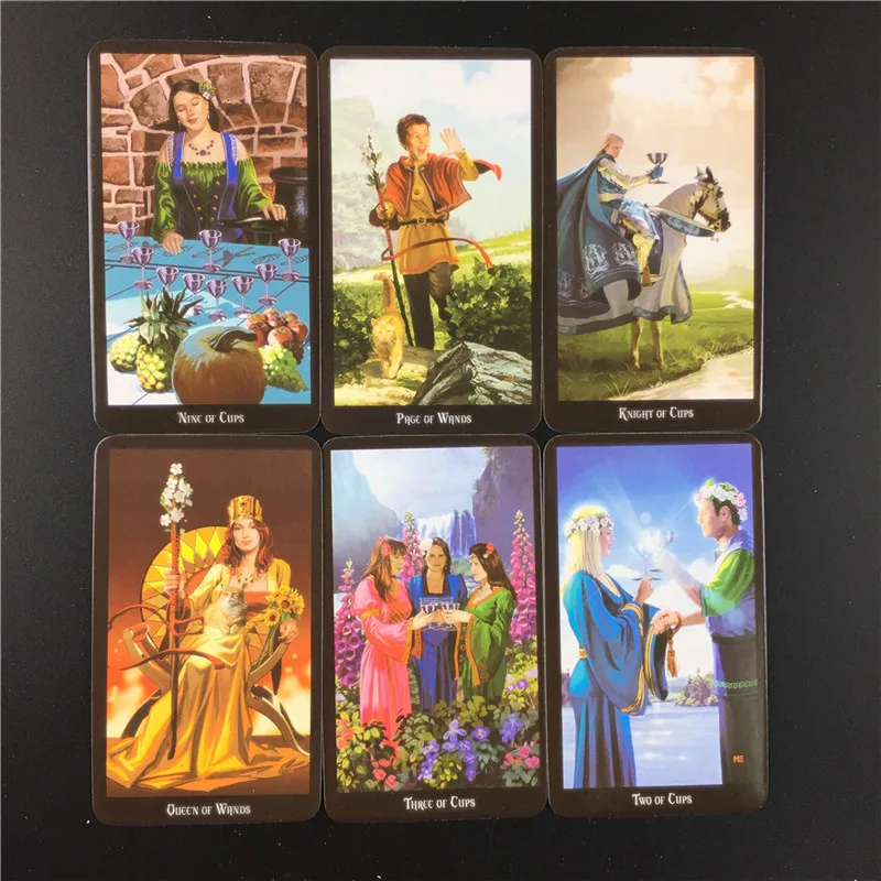 

5-7 Entert Family Adult Party Game Fun English Witches Version Olds Cards Unisex Durable For Tarot Pokers Use Years English Vers