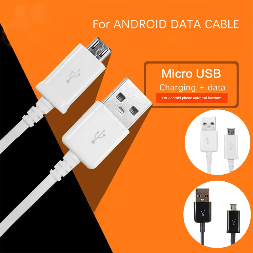 Micro USB кабель для передачи данных Samsung и других телефонов Android зарядное устройство