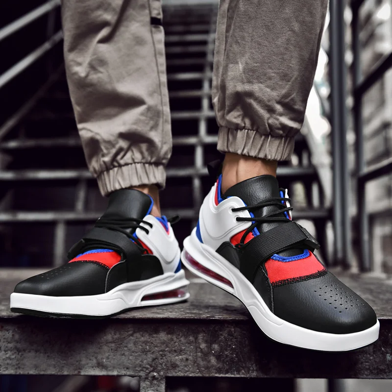 

Sneakers-men's Casual Shoes Men Leather Zapatos Casuales Informales De Hombre Fashion Sneakers Man Leisure