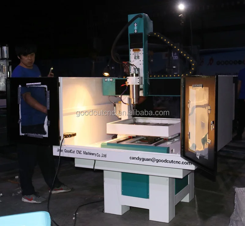 

mini size 4040 6060 metal engraving milling cnc machine for die make
