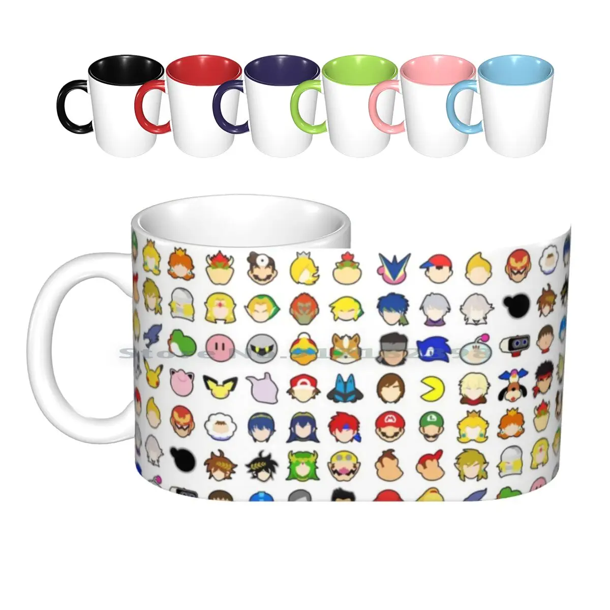 

Super Smash Bros Ultimate Stock Icons Ceramic Mugs Coffee Cups Milk Tea Mug Super Smash Bros Super Smash Bros Ultimate Smash