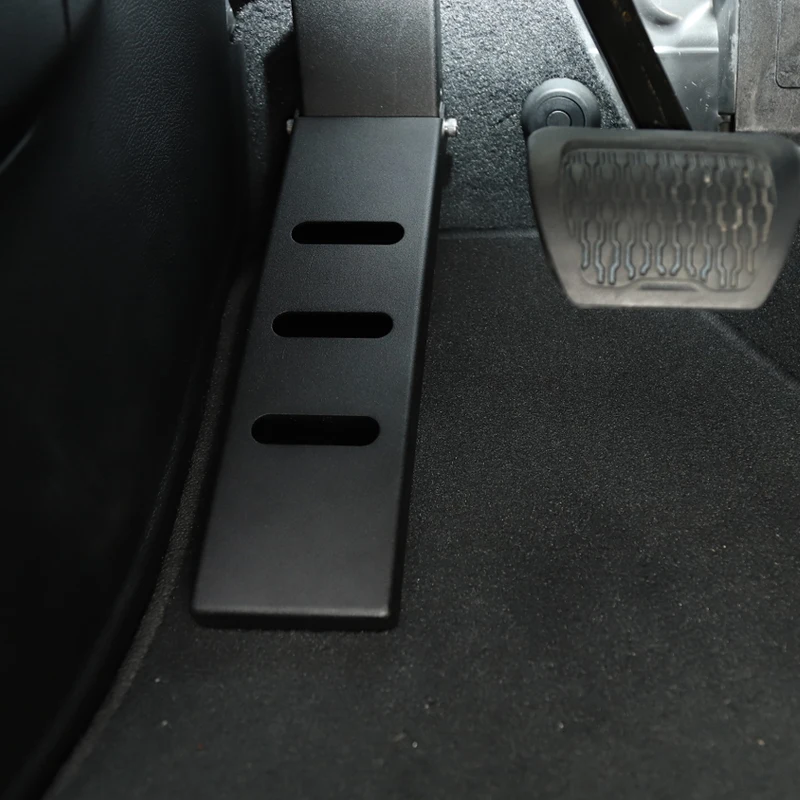 Металлические педали тормоза YCCPAUTO для Jeep Wrangler JL 2018 3 шт./компл. левая подставка ног