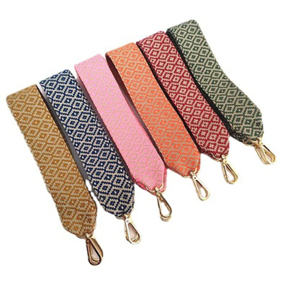 

100cm New Retro Style Bag Strap Replacement Soft Crossbody Purse With Metal Hanging Buckle Guitar Belt Cross Body Hand Bag Strap