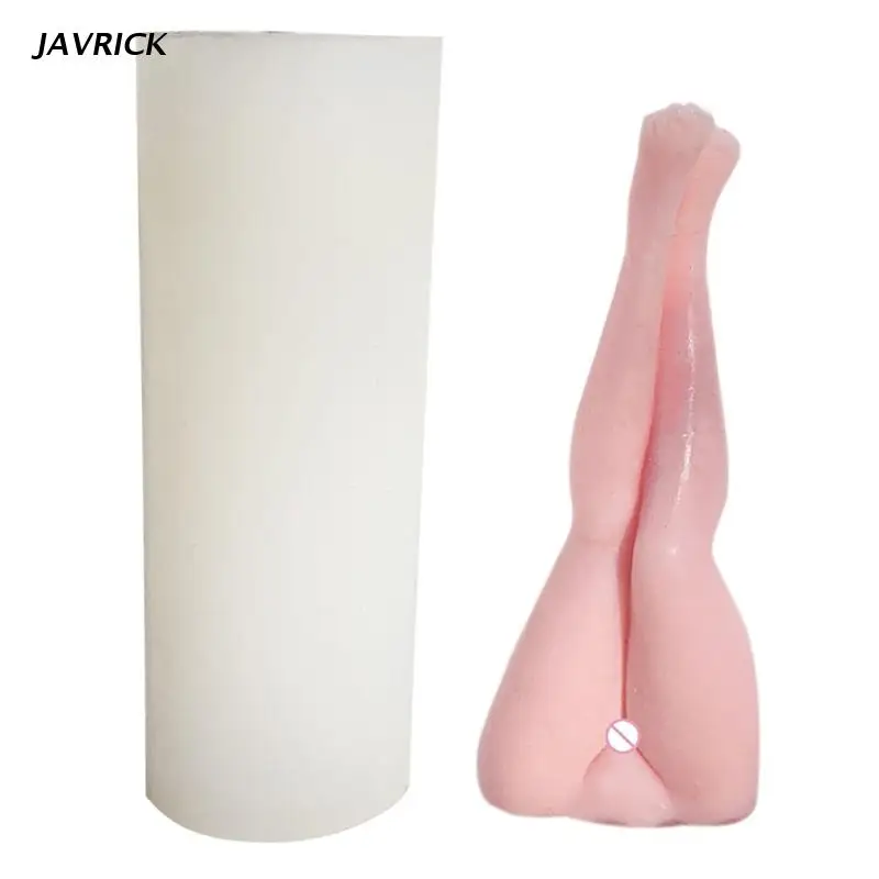 

3D Female Legs Candle Mold Female Lower Body Chocolate Mould Fondant Mold Creative Room Decoration Making Supplies