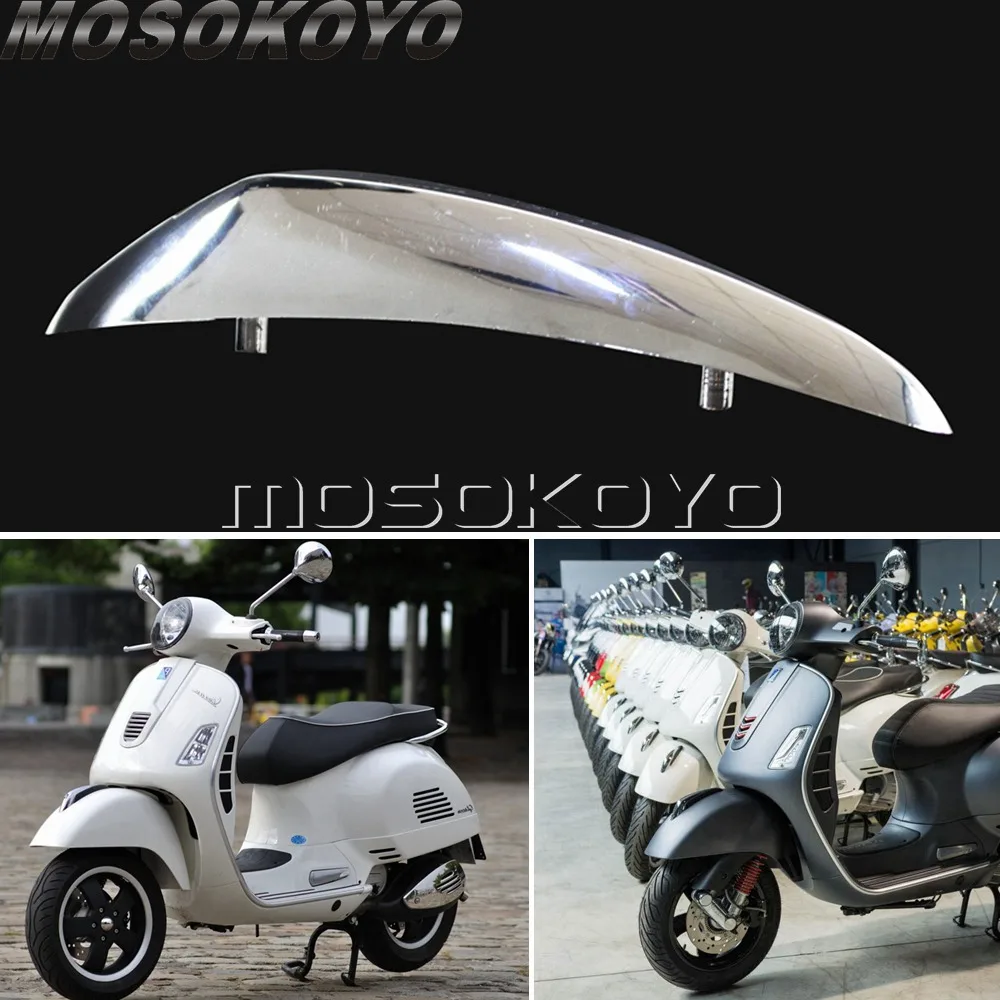 Хромированная декоративная лента для передних крыльев ABS Vespa S 50cc 125cc 150cc GTS 125 250 cc