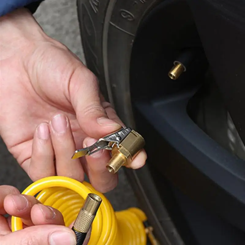 1 шт. адаптер для клапана автомобильной шины латунный воздушный насос