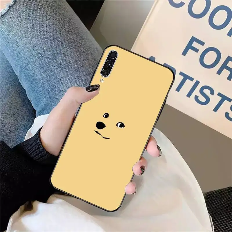 

Cute funny Doge Meme Kabosu Phone Case For Samsung galaxy A S note 10 7 8 9 20 30 31 40 50 51 70 71 21 s ultra plus
