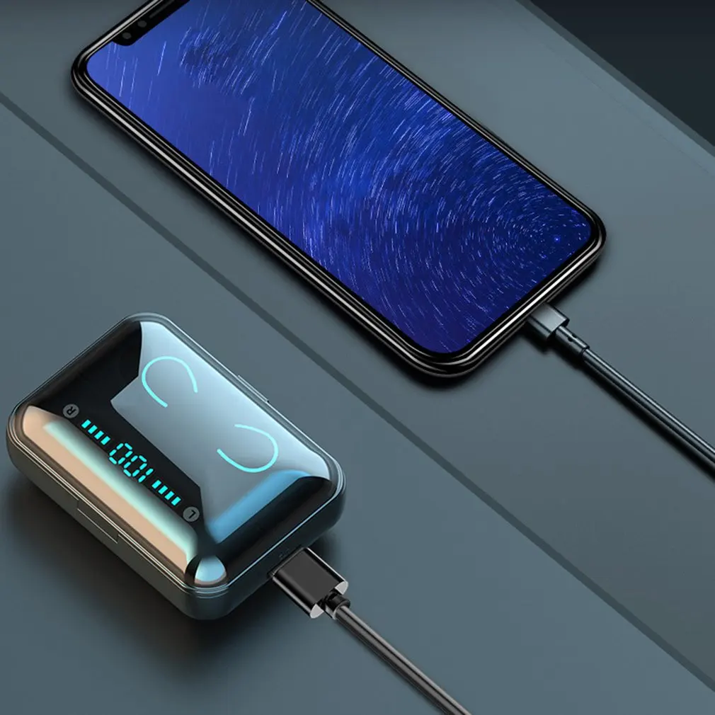 Новейшие беспроводные наушники с шумоподавлением спортивные водонепроницаемые