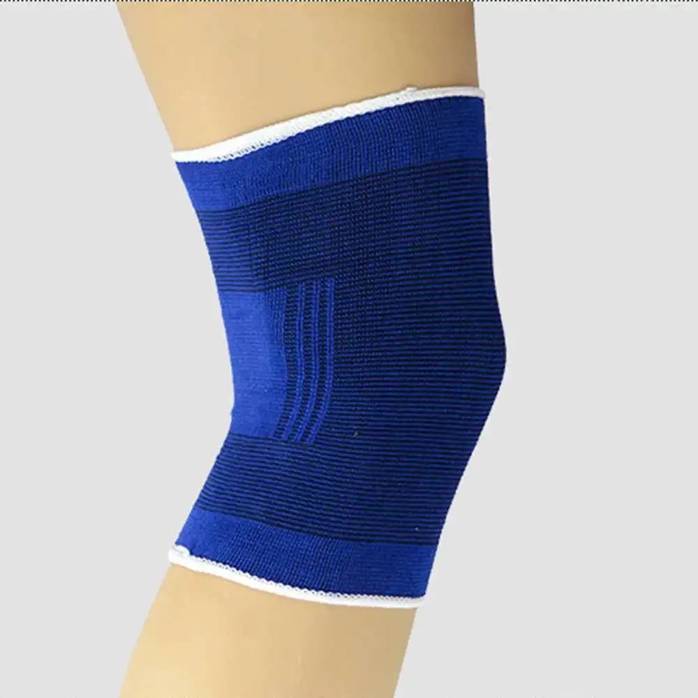 

5Pcs Elastic Knitted Cotton Protective Pads Fitness Kneepad Brace Support Running Basketball Volleyball
