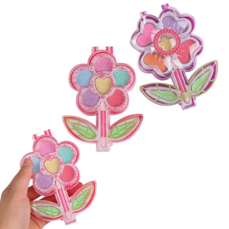 Тренировочный макияж для девочек детский подарок на день рождения игровой дом