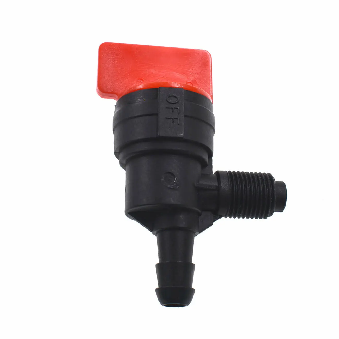 

Threaded 90 Degree Gas Fuel Shut ATV Go Kart Cut Off Valves fits 1/4 Inline