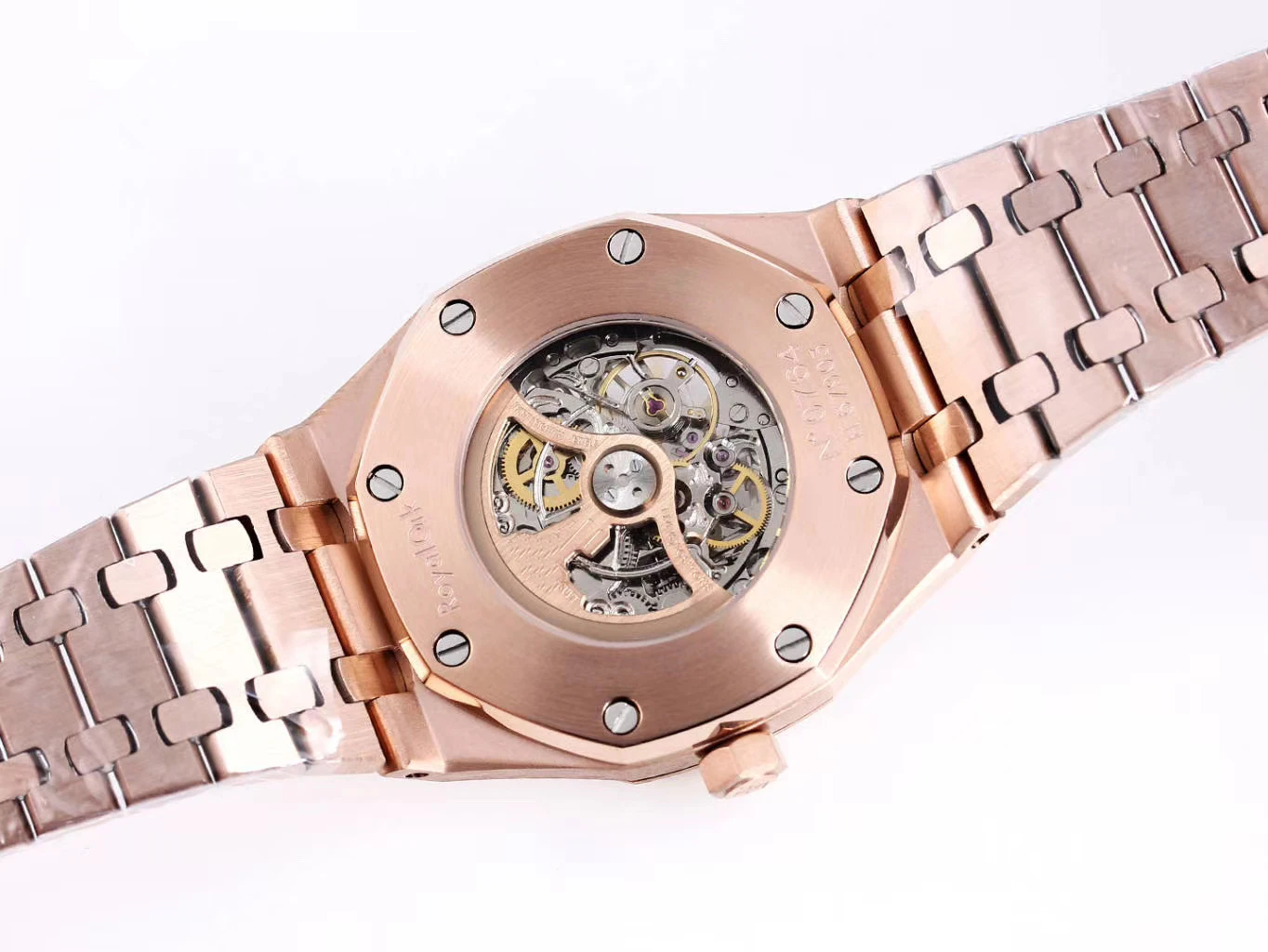 

2020 Luxury Brand New Mens Rose Gold Automatic Mechanical Sapphire Stainless Steel Diamond Bezel Tourbillion Skeleton Watches