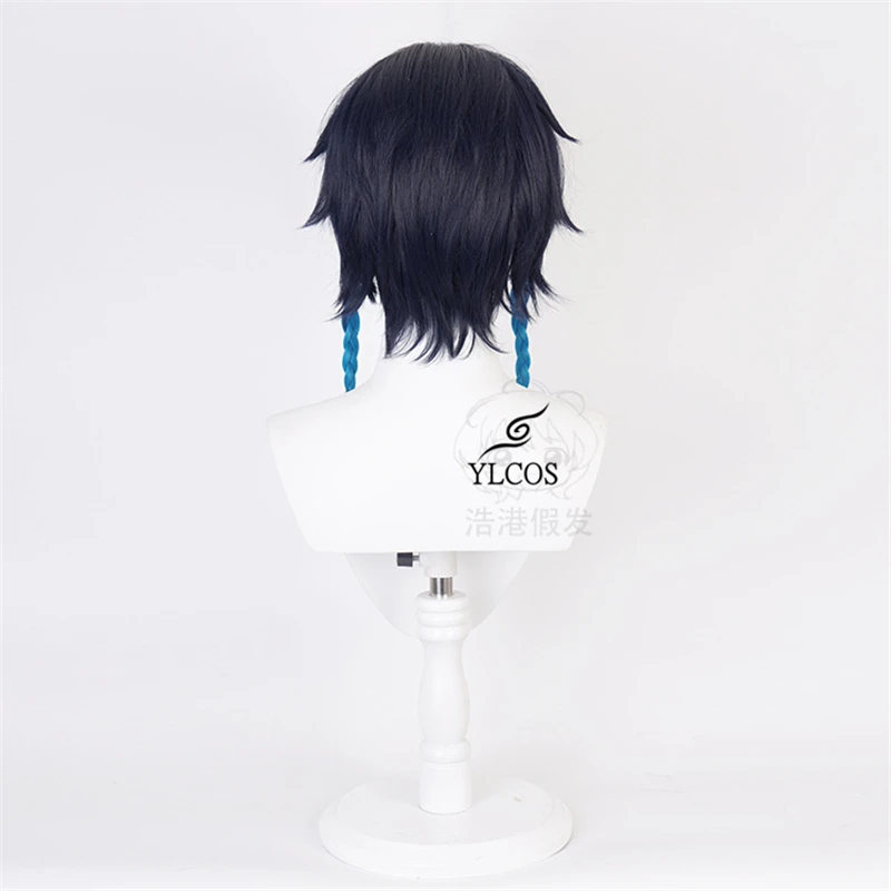 

Game Genshin Impact Venti Wig Cosplay Halloween Party Custom Made Suit
