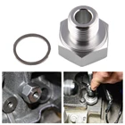 Адаптер из нержавеющей стали для автомобильного датчика давления масла, уплотнительные датчики давления, адаптеры M16x1.5 до 18 NPT для двигателей на основе LS