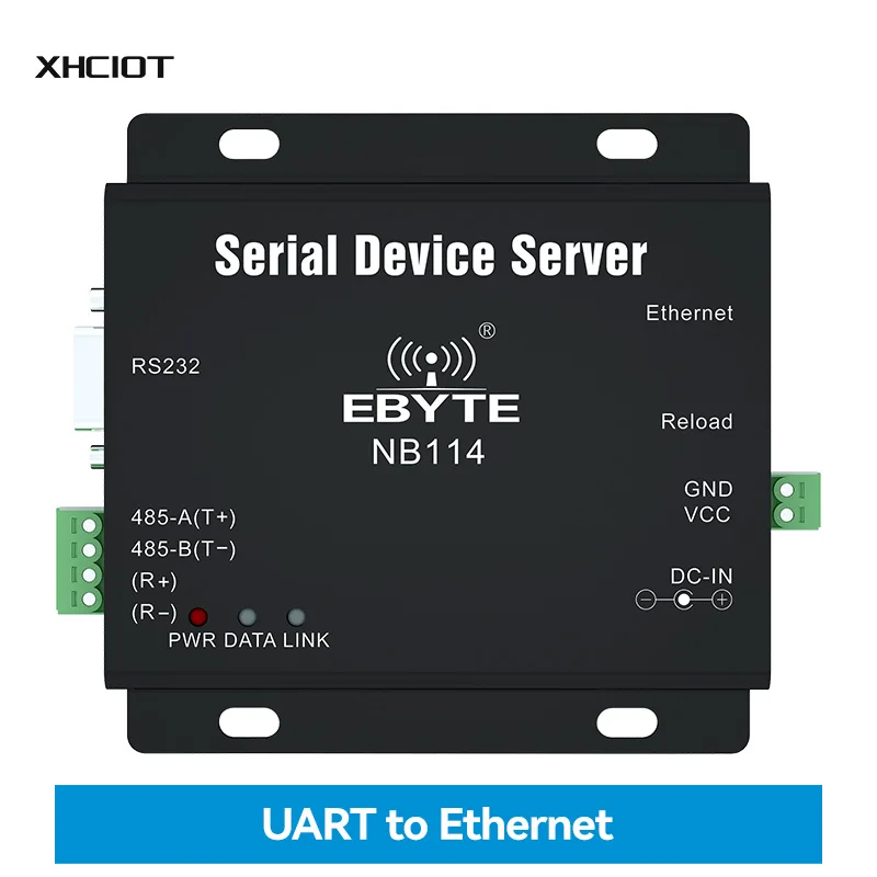 UART-последовательный сервер Ethernet NB114 Шлюз Modbus TCP и UDP Поддержка на большие