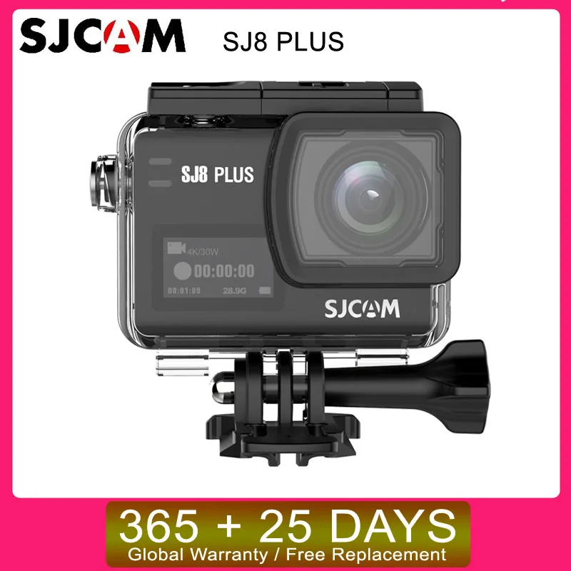 Оригинальная Экшн камера SJCAM SJ8 Plus Ultra HD 4K 30fps Wi Fi с дистанционным управлением на