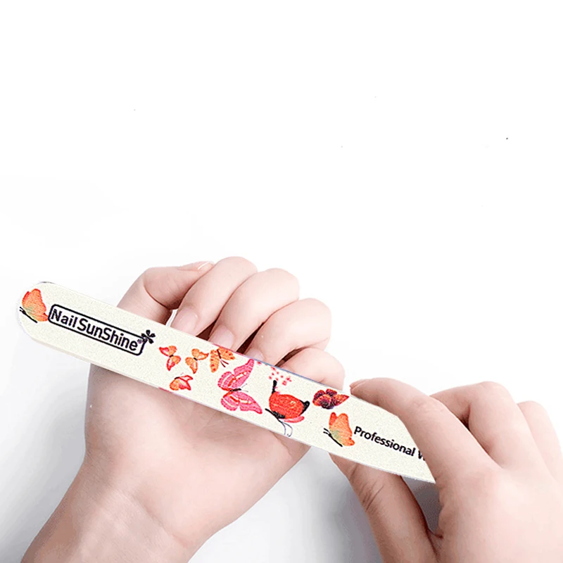 

200pcs/lot Nail Files Double Side Nail File Professional Sandpaper Nail Buffer Washable Nails File Professional Accessories Nail