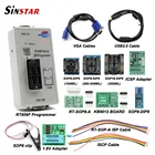 Программатор RT809F с 11 адаптерами, новейшая версия + адаптер 1,8 в + тестовый зажим SOP8, бесплатная доставка