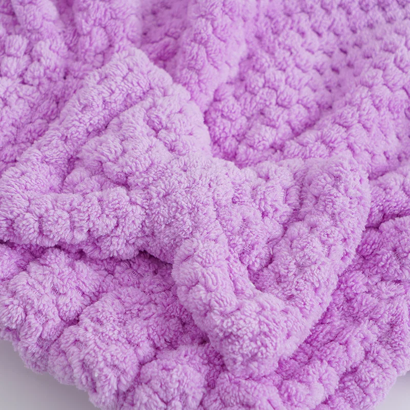 

Non-slip Microfibre Quick Hair Drying Soft Bath Spa Bowknot Wrap Towel Hat Cap for Bath Bathroom Accessories Thicker Elastic