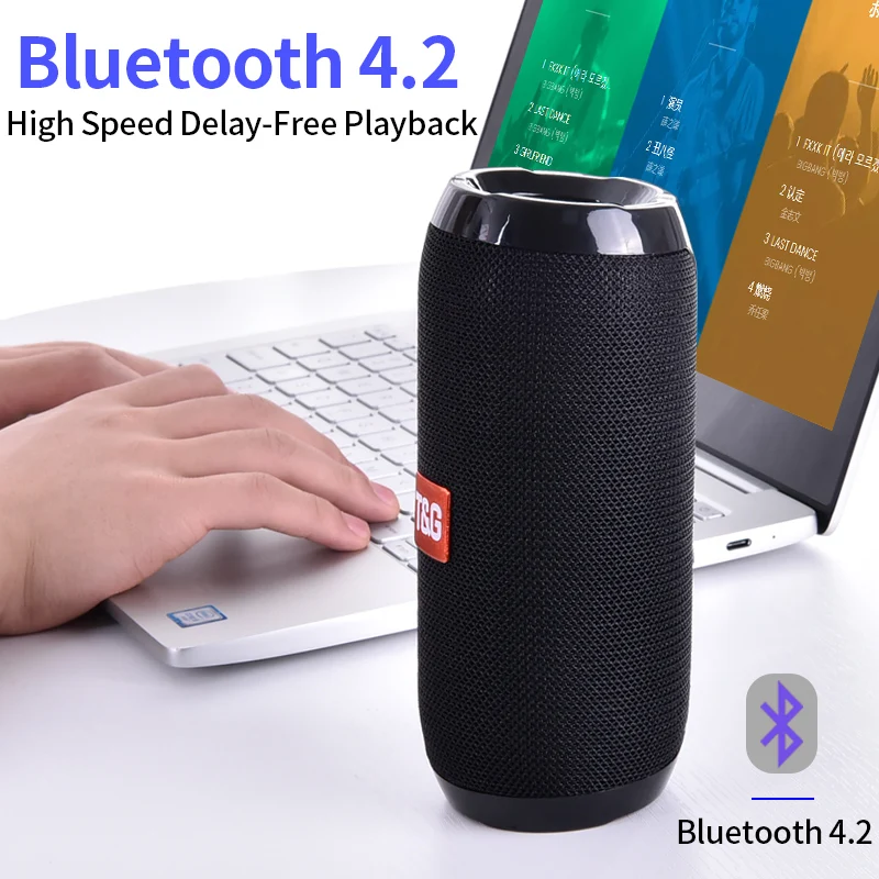 Bluetooth динамик Портативный Открытый громкий беспроводной 10 Вт стерео музыка