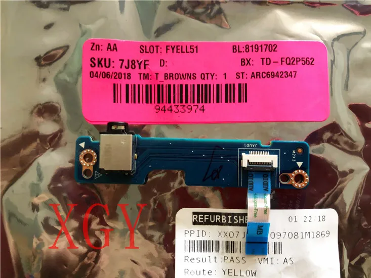 NEW FOR Dell Latitude E5550 E5540 headset small board ZAM80 7J8YF 07J8YF LS-A912P 100% Test ok | Компьютеры и офис