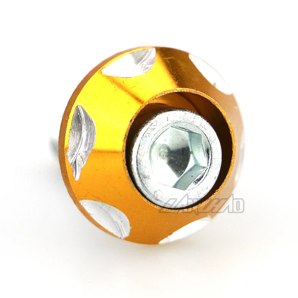 Винты M6 из алюминиевого сплава для мотоцикла держатель номерного знака болты