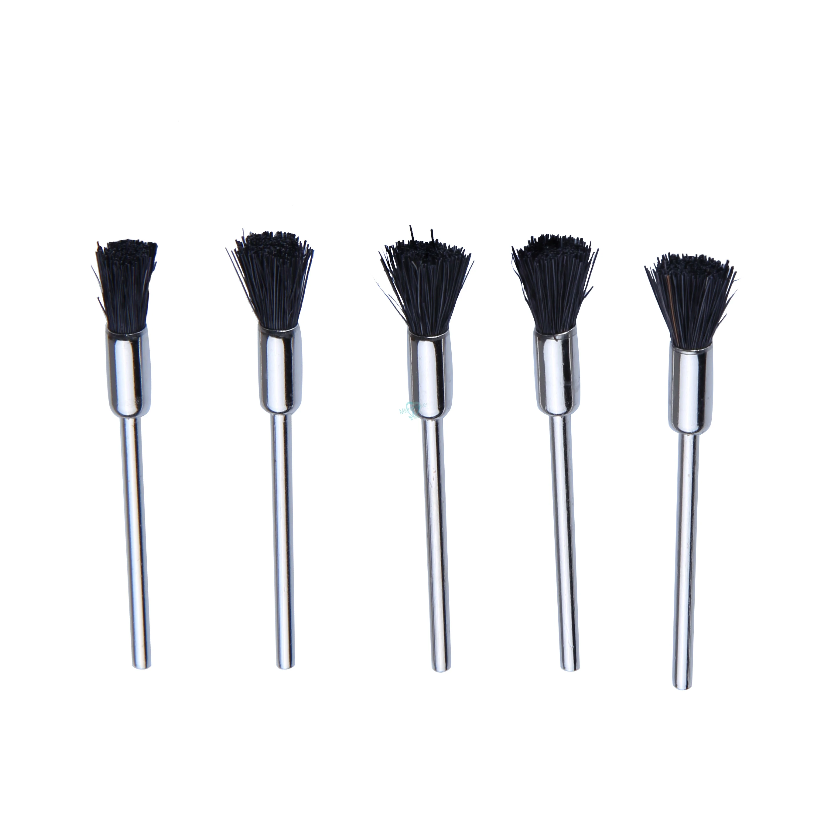 

50pcs Black Wheels Rotating Polishing Tool Cup Nylon Polisher Brush Rotary Abrasive
