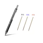 Шариковая ручка, 4 цвета, металлический карандаш