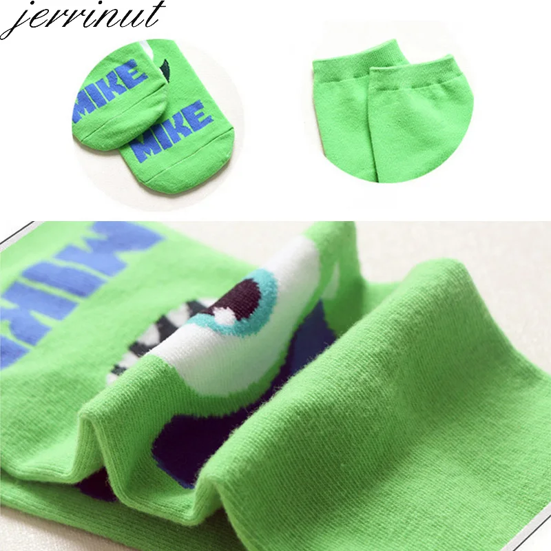 Jerrinut теплые зимние женские носки с принтом Crazy Fancy Kawaii художественные носки милые красные Мультяшные животные модные хлопковые забавные носки 1 пара