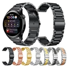 Металлический Ремешок Для HUAWEI WATCH 3 GT 2 Pro, браслет из нержавеющей стали GT2 46 мм, Сменные аксессуары