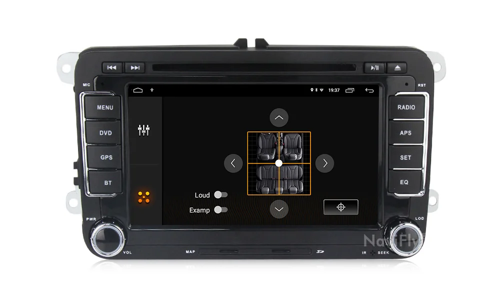 7 ''сенсорный экран автомобильный мультимедийный gps плеер для VW Golf6 Golf5 Passat b7 cc b6 сиденье Skoda Автомагнитола bt RDS