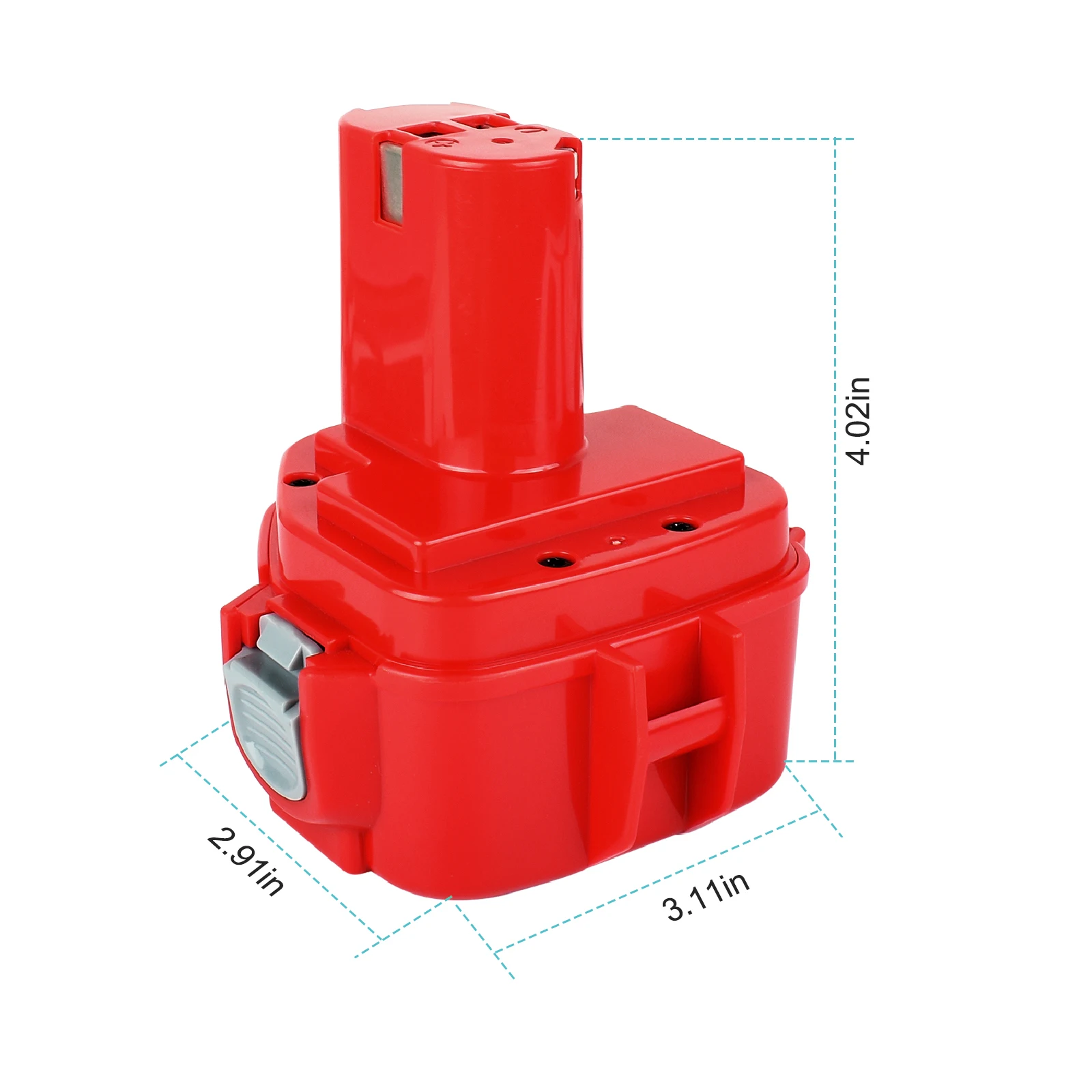12 вольт 4000 мАч PA12 сменная батарея для Makita 1200 1220 1201 1222 1233S 1233SA 1233SB 1235 192681-5