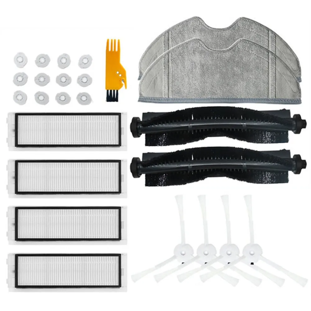 

25Pcs Plastic Main Brush Water Tank Cloth Mop Suitable For 360 S5/s7 Pro Vacuum Cleaning Tool Accessory