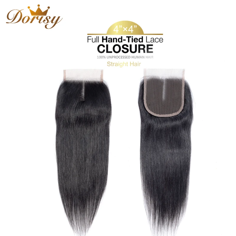 

Peruvian Straight Bundles With Closure Human Hair Bundles With Lace Closure Dorisy Remy Hair Extensions