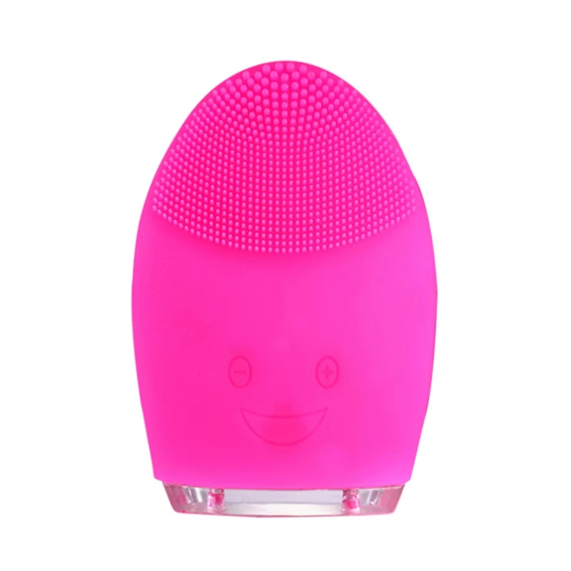 Силиконовая моющая Подушечка Для лица, отшелушивающая от черных точек, очищающая кисть для лица, инструмент, Мягкая глубокая очистка лица, чистящие щетки - Цвет: 04