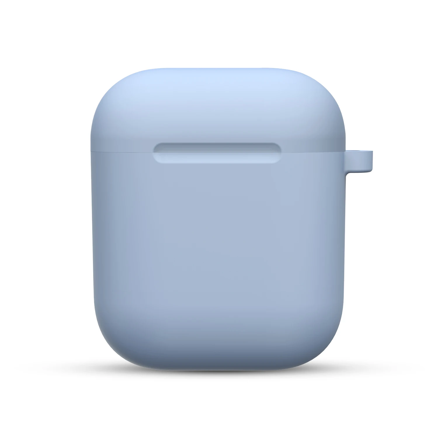 Силиконовый чехол для Apple Airpods 1 2 защитный наушников Защитный с брелоком s |