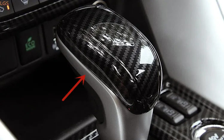 

For Mitsubishi Eclipse Cross 2018-2019 ABS Chrome Gearshift head decoration Patch Anti-scratch protection car accessories
