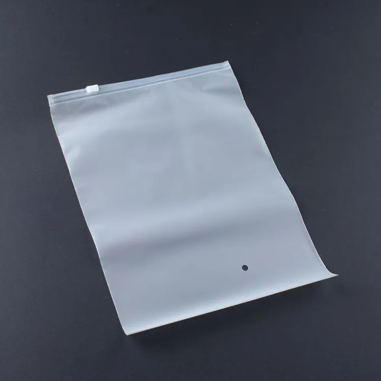 10 шт. Ziplock сумка матовые пластиковые упаковочные пакеты молнии замок сумка для хранения футболки/пакет для одежды