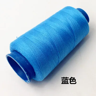 Light Blue 20 S/3 высокоскоростная катушка многоцветная швейная нить 1400Y промышленная швейная нить для машины, используется: плотная ткань/Деним/джинсы/холст - Цвет: Light Blue