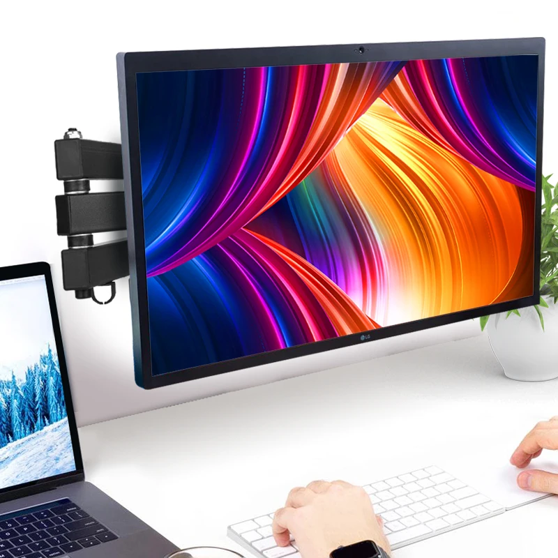 ЖК-дисплей ТВ настенное крепление для 10-24 &quotсветодиодный плоский монитор