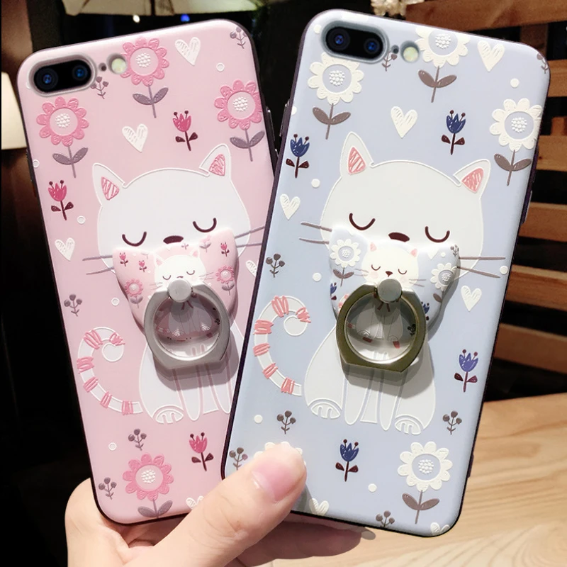 

Cartoon Couple Glass Case For IPhone 11 12 Pro Max Mini 7 8 6 6S Plus XR X XS MAX Cover