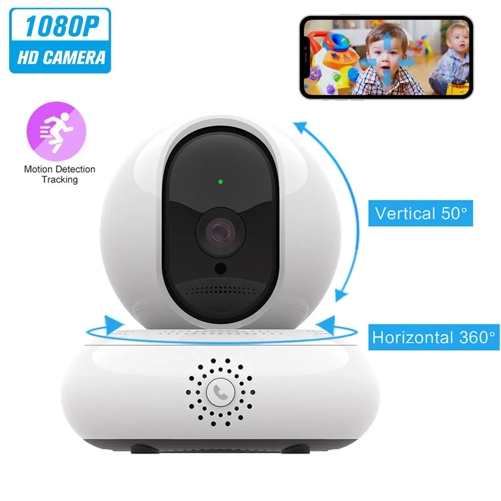 IP камера видеонаблюдения 1080P Wi Fi ИК ночное видение|Камеры видеонаблюдения| |