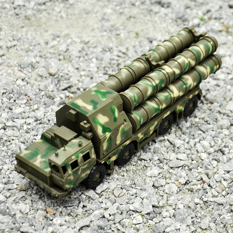 

1:72 Scale Russia S300 Surface-to-air Missile Launcher Glue-free Assembly 4D Model Military Puzzle DIY Toy Boy