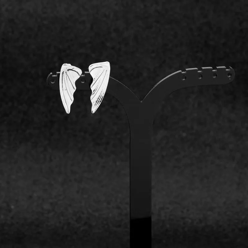 

HMES Hip Hop Feather Earrings Classic Male And Female Earrings Holiday Gifts Earrings Accessories
