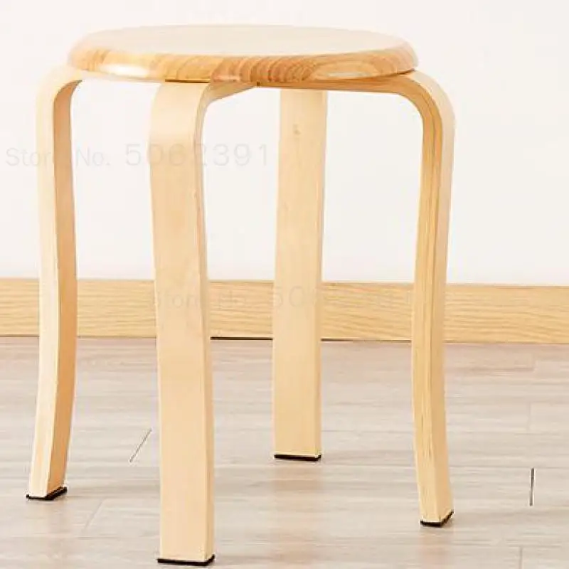 Твердый деревянный круглый стул дом гостинная низкий обеденный стол модный