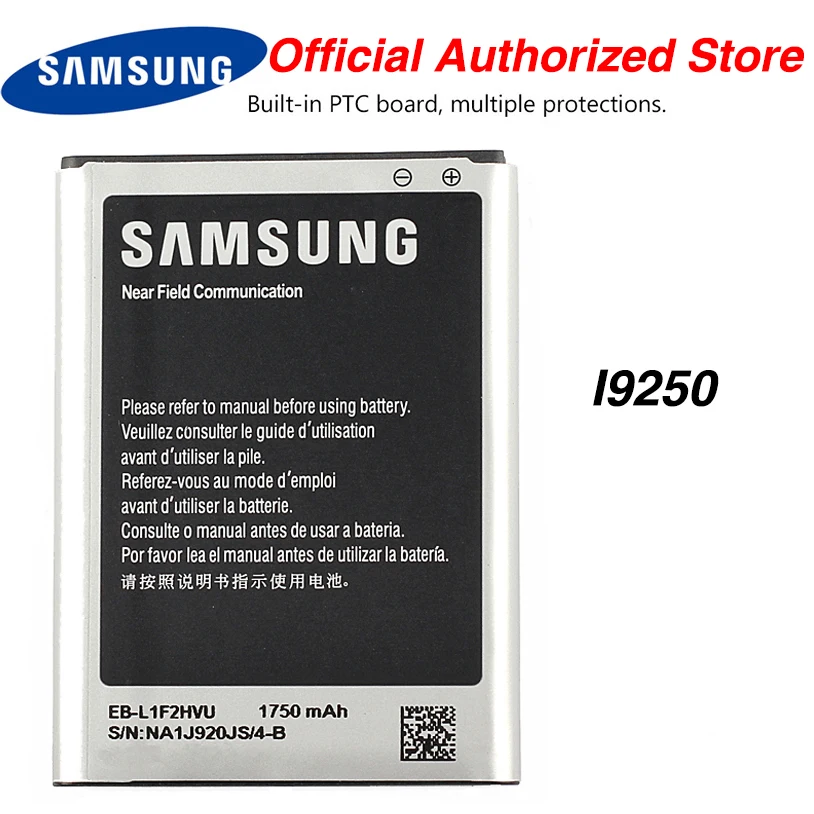 Оригинальная Аккумуляторная батарея Samsung Galaxy Nexus I9250 I515 I557 1750 мАч|Аккумуляторы для