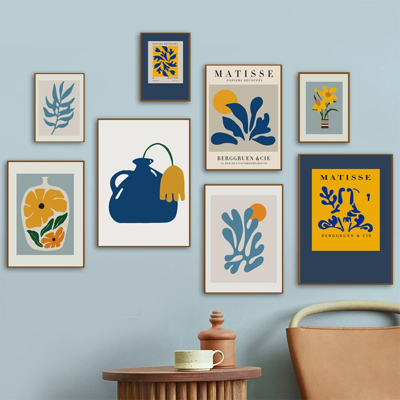 

Настенная Картина на холсте, иллюстрация, абстрактный коралловый лист, скандинавские постеры и принты, картины для гостиной, домашний декор